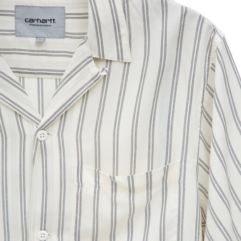 Carhartt WIP S/S Reyes Shirt Reyes Stripe Wax/Black I031461_1EC_XX Degli Uberti
